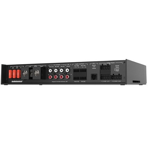 AudioControl 1200W 6-Channel Class D Amplifier - Black BUY IN EUROPE