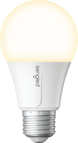 Sengled - Smart Wi-Fi LED Soft White A19 Bulb - White Only