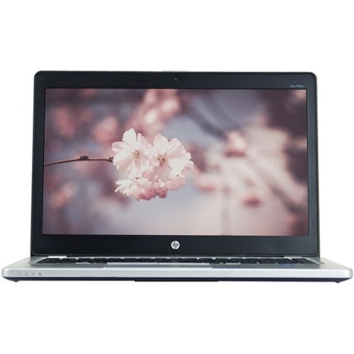  HP - EliteBook Folio 14" Refurbished Laptop - Intel Core i7 - 8GB Memory - 240GB Solid State Drive - Silver