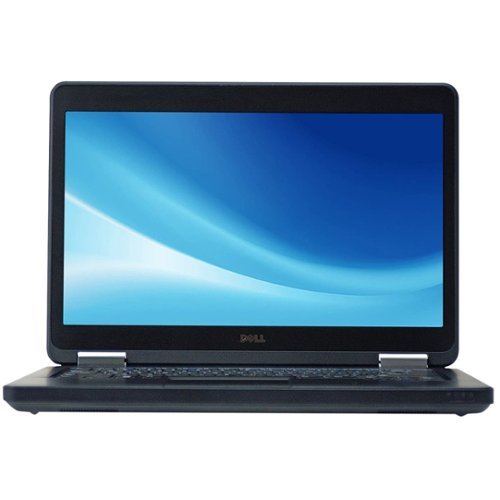 Dell - Latitude 14" Refurbished Laptop - Intel Core i7 - 8GB Memory - 256GB Solid State Drive - Black-Front_Standard 