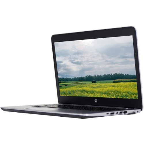 HP - EliteBook 14" Refurbished Laptop - Intel Core i7 - 8GB Memory - 256GB Solid State Drive - Silver-Front_Standard 