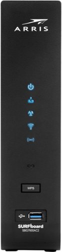 ARRIS SURFboard DOCSIS 3.0 Cable Modem & AC2350 Wi-Fi Router Combo - Black GLOBAL SHIPPING