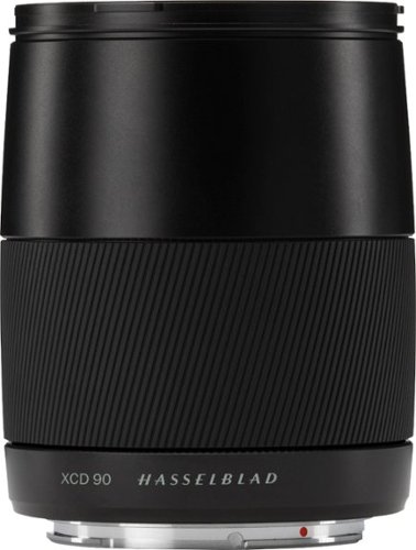 XCD 90mm f/3.2 Telephoto Lens for Hasselblad X1D-50c - Black-Front_Standard 