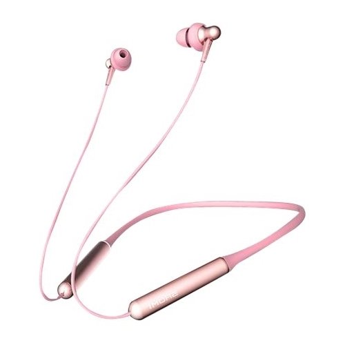 1MORE - STYLISH DUAL-DYNAMIC DRIVER BT Wireless In-Ear Headphones - Rose Pink-Front_Standard 