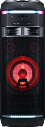 LG - XBOOM 1000W Audio System - Black-Front_Standard 