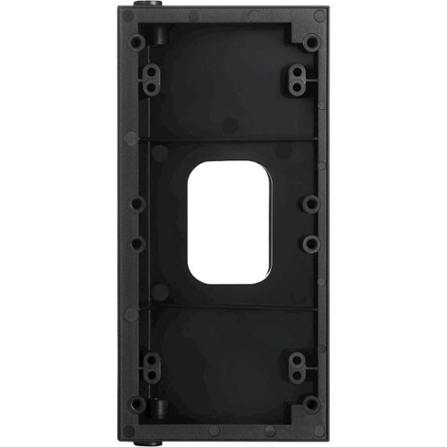Wasserstein - Wall Mount for Ring Video Doorbell and Video Doorbell 2 - Black
