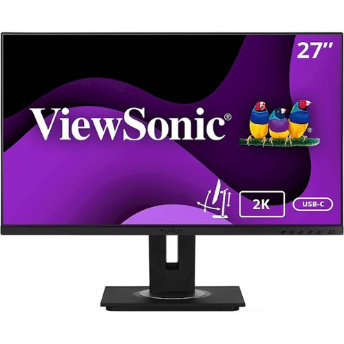 

ViewSonic - VG2755-2K 27" IPS QHD Monitor (USB-C, HDMI,DisplayPort) - Black