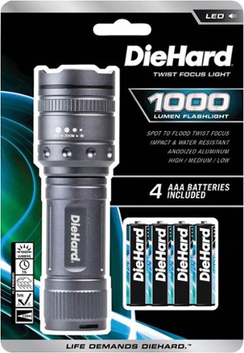 DieHard 1000 Lumen Flashlight 41-6122 - Best Buy