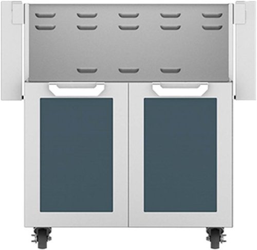 Hestan - Double-Door Tower Cart for 30" Gas Grills - Pacific Fog