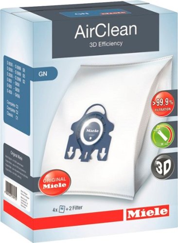 Miele - AirClean 3D Efficiency GN Dustbags - Lotus White