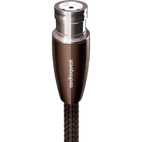 AudioQuest Mackenzie XLR > XLR 1.6' Analog  Audio Interconnect Cable - Brown on Black HOW TO BUY