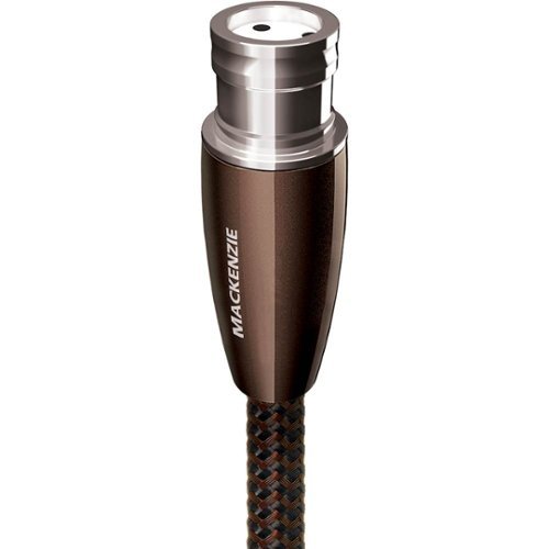AudioQuest Mackenzie XLR > XLR 1.6' Analog  Audio Interconnect Cable - Brown on Black BUY IN EUROPE