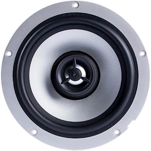 Memphis Car Audio - 6.5" 2-Way Car Speakers with Polypropylene Cones (Pair) - Gray