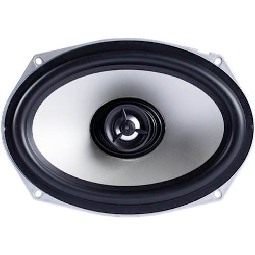 Memphis Car Audio - 6" x 9" 2-Way Car Speakers with Polypropylene Cones (Pair) - Black-Front_Standard