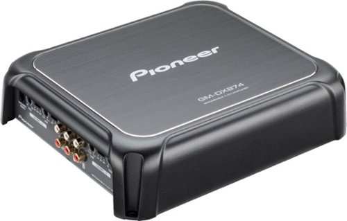Pioneer 4-Channel Class D Amplifier - Black WORLDWIDE DELIVERY