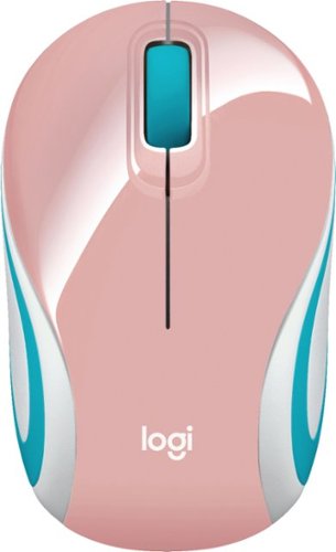  Logitech - M187 Wireless Optical Mouse - Blossom