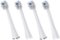 Waterpik - Sonic-Fusion Replacement Brush Heads (4-Pack) - White-Angle_Standard