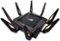 ASUS - ROG Rapture GT-AX11000 Tri-band WiFi 6 Gaming Router, 2.5G Port - Black-Angle_Standard
