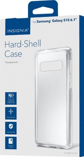 Insignia™ Hard Shell Case for Samsung Galaxy S10 - Transparent HOW TO BUY