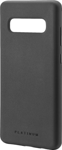  Platinum - Silicone Case for Samsung Galaxy S10+ - Black