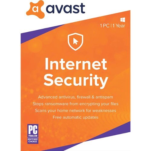  Avast - Internet Security (1-Devices) (1-Year Subscription) - Windows [Digital]