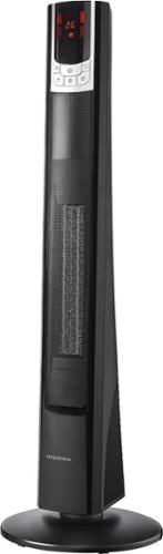  Insignia™ - Ceramic Tower Heater - Black