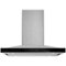 JennAir - 36 inches - Externally Vented - Island Range Hood - Lustre Stainless-Front_Standard