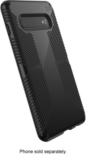 Speck Presidio Glossy Grip Case for Samsung Galaxy S10+ - Black BUY ONLINE