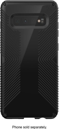 Speck Presidio Glossy Grip Case for Samsung Galaxy S10+ - Black WORLDWIDE DELIVERY