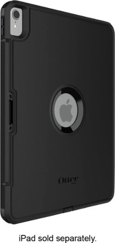 OtterBox - Defender Series Case for Apple® 12.9" iPad® Pro (3rd Generation 2018) - Black-Angle_Standard 