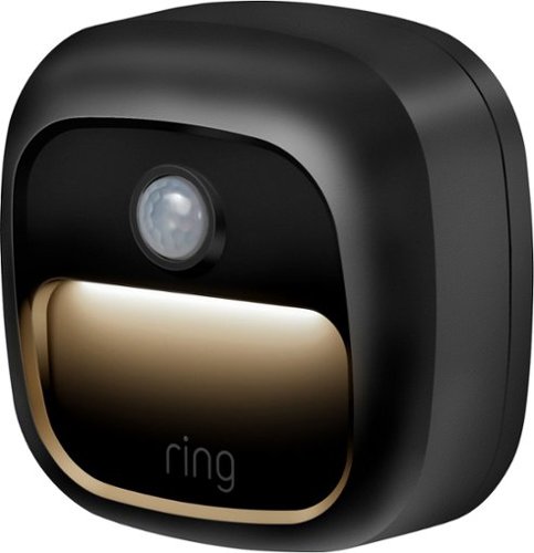 Ring - Smart Lighting Steplight - Battery Powered - Black