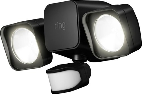 Ring - Smart Lighting Floodlight - Battery Powered - Black