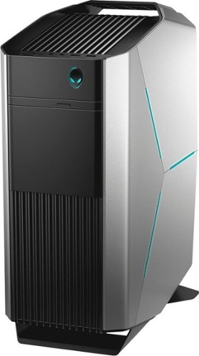 Alienware - Aurora R8 Gaming Desktop - Intel Core i7-8700 - 16GB Memory - NVIDIA RTX 2080 - 1TB HDD + 256GB SSD - Epic Silver-Angle_Standard 
