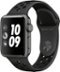 GS Cert Refurb Apple Watch Nike+ Series 3 (GPS) 38mm Space Gray Aluminum Case w Nike Sport Band - Space Gray - (2017) - Space Gray Aluminum - (2017)-Left_Standard