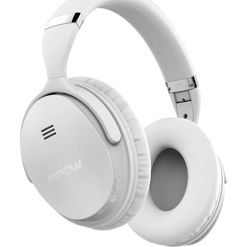  MPOW - X4.0 Wireless Noise Cancelling Over-the-Ear Headphones - White