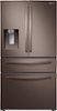 Samsung - 28 Cu. Ft. 4-Door French Door Refrigerator - Tuscan Stainless Steel-Front_Standard 