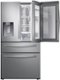 Samsung - 27.8 cu. ft. 4-Door French Door Refrigerator with Food Showcase - Stainless steel-Front_Standard 