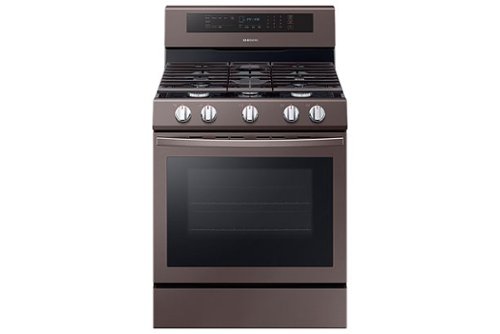  Samsung - 5.8 Cu. Ft. Self-Cleaning Freestanding Gas Convection Range