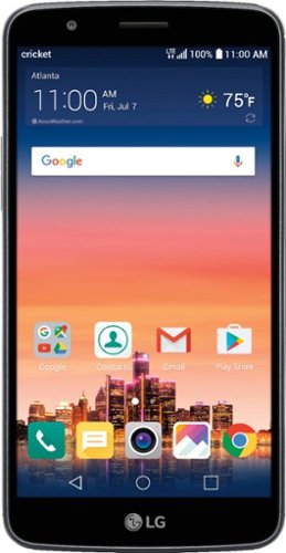 LG - Stylo 3 with 16GB Memory Prepaid Cell Phone (Cricket)-Front_Standard 