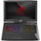 ASUS - ROG G703GX 17.3" Laptop - Intel Core i9 - 32GB Memory - NVIDIA GeForce RTX 2080 - 1.536TB Solid State Drive - Black, Black Rubber Painting, Titanium-Front_Standard