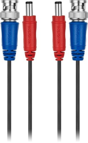Insignia™ 100' 4K Ultra HD Premium Video/Power Accessory Cable - Black GLOBAL SHIPPING
