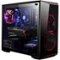 CLX - SET Gaming Desktop - Intel Core i5-8400 - 16GB Memory - NVIDIA GeForce RTX 2060 - 1TB HDD + 120GB SSD - Black/Red-Front_Standard