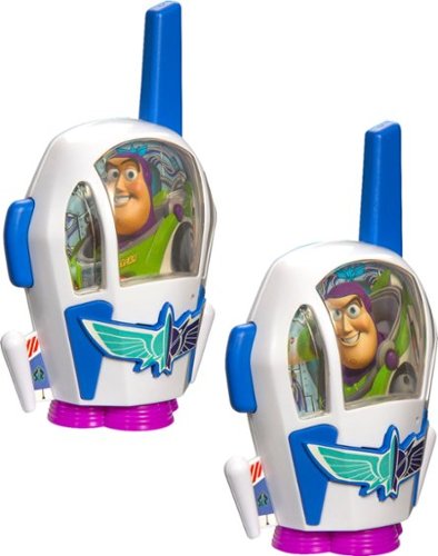 Toy Story 4 - 2-Way Radios (Pair) - Blue/White-Angle_Standard 