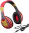 eKids - Marvel Avengers Wired Over-the-Ear Headphones - Yellow/Red/Gray-Angle_Standard