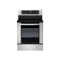LG - 6.3 Cu. Ft. Freestanding Electric Range - Stainless Steel-Front_Standard