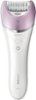 Philips - Satinelle Advanced Wet/Dry Cordless Epilator - White/Pink-Angle_Standard