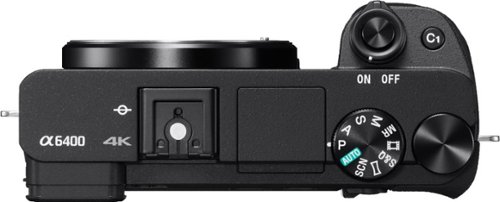 Sony Alpha a6400 APS-C Mirrorless Camera (Body Only) - Black WORLDWIDE DELIVERY