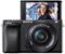 Sony - Alpha 6400 APS-C Mirrorless Camera 4K Video Camera with E PZ 16-50mm f/3.5-5.6 OSS Lens - Black-Front_Standard