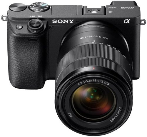 Sony Alpha a6400 Mirrorless 4K Video Camera with E 18 135mm