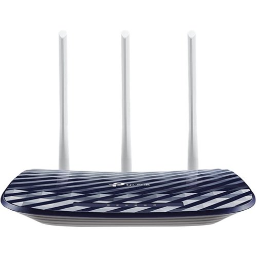TP-Link - Archer AC750 Dual-Band Wi-Fi Router - Blue/White